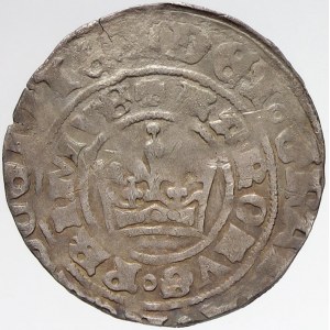 Karel IV. (1346-78), Pražský groš. Pinta-V.a/1. exc.