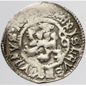 Vladislav II. (1471-1516), Bílý peníz dvojstranný (0,44 g). Sm.-6, Nech.-51/a. nedor.