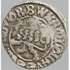 Vladislav II. (1471-1516), Bílý peníz jednostranný, blíže neurč. n. nedor., excentr.