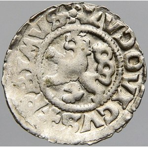 Ludvík I. (1516-26), Bílý peníz jednostranný, blíže neurč.