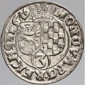 Slezsko - Lehnice-Břeh, Jan Kristián + Jiří Rudolf (1603-21). 3 krejcar 1619 HR. SJ-158/48