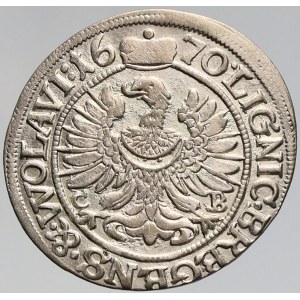 Slezsko - Lehnice-Břeh-Volava, Kristián (1639-72). 3 krejcar 1670 CB (WOLAVI). SJ-447/149