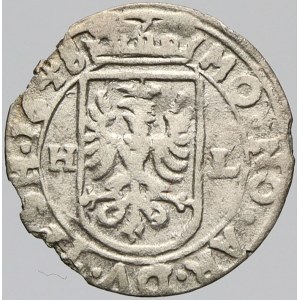 Slezsko - Těšín, Alžběta Lukrécie (1625-53). 1 krejcar 1648 HL s tit. Ferdinanda III. SJ-3083. n. okr...