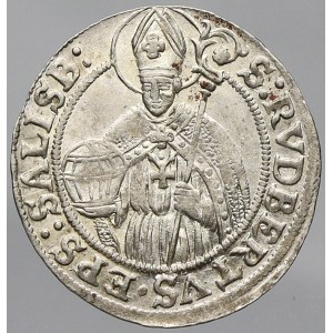 Salcburk, arcibiskupství, Max Gandolf v. Kuenburg (1668-87). 3 krejcar 1680. KM-228