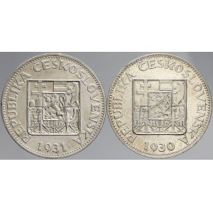 Československo 1918 - 1938, 10 Kč 1930, 1931