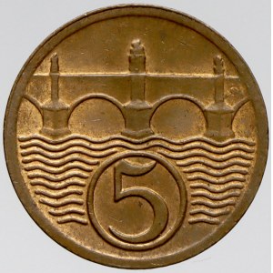 Československo 1918 - 1938, 5 hal. 1926