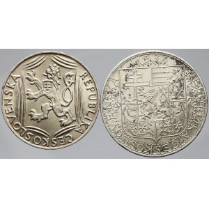 Československo 1945 - 1953, Pamětní mince 1948 - 51: 100 Kčs 1948 30 let republiky...