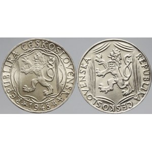 Československo 1945 - 1953, Pamětní mince 1948 - 51: 100 Kčs 1948 UK...