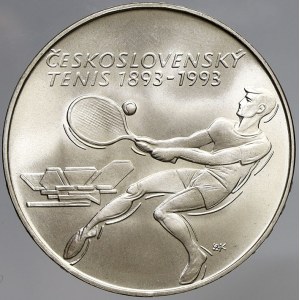 Československo 1953 - 1992, 500 Kčs 1993 tenis, plexi pouzdro