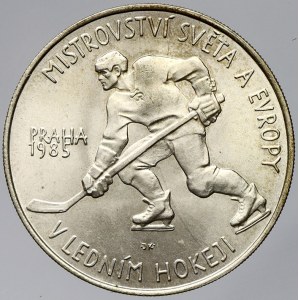Československo 1953 - 1992, 100 Kčs 1985 hokej