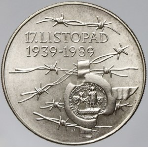 Československo 1953 - 1992, 100 Kčs 1989 17. listopad