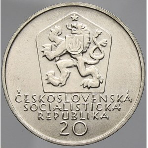 Československo 1953 - 1992, 20 Kčs 1972 Sládkovič
