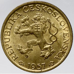 Československo 1953 - 1992, 1 Kčs 1957