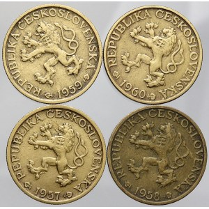 Československo 1953 - 1992, 1 Kčs 1957, 1958, 1959, 1960