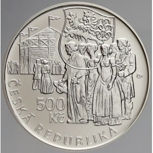 Česká republika 1993 - nyní, 500 Kč 2015 Thám, plexi pouzdro, karta