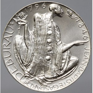 Česká republika 1993 - nyní, 200 Kč 1996 Deburau, plexi pouzdro, karta