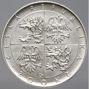 Česká republika 1993 - nyní, 200 Kč 1996 Ryba, plexi pouzdro, karta
