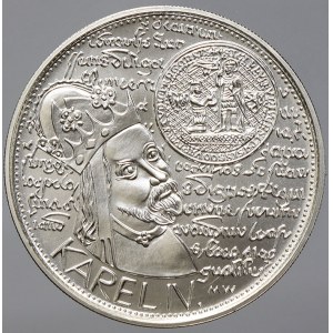 Česká republika 1993 - nyní, 200 Kč 1998 UK, plexi pouzdro, karta