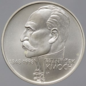 Česká republika 1993 - nyní, 200 Kč 1998 Kmoch, plexi pouzdro, karta