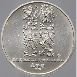 Česká republika 1993 - nyní, 200 Kč 1999 NATO, plexi pouzdro, karta