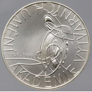 Česká republika 1993 - nyní, 200 Kč 1999 AVU, plexi pouzdro, karta