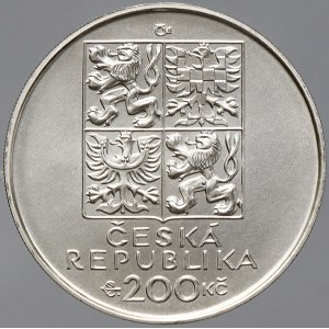 Česká republika 1993 - nyní, 200 Kč 1999 Sekora, plexi pouzdro, karta