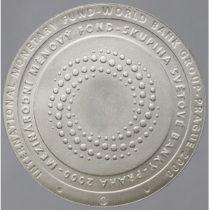Česká republika 1993 - nyní, 200 Kč 2000 Měnový fond, plexi pouzdro, karta