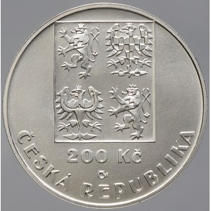 Česká republika 1993 - nyní, 200 Kč 2001 Fotbalový svaz, plexi pouzdro, karta