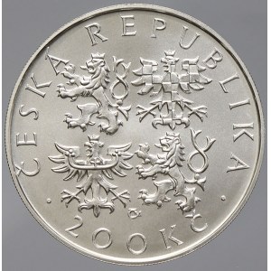 Česká republika 1993 - nyní, 200 Kč 2001 Seifert, plexi pouzdro, karta