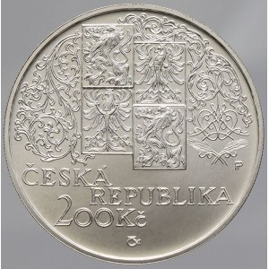 Česká republika 1993 - nyní, 200 Kč 2002 Aleš, plexi pouzdro, karta