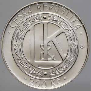 Česká republika 1993 - nyní, 200 Kč 2005 automobil L&K, plexi pouzdro, karta