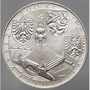 Česká republika 1993 - nyní, 200 Kč 2005 bitva u Slavkova, plexi pouzdro, karta