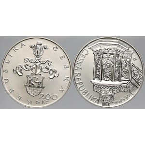 Česká republika 1993 - nyní, 200 Kč 2005 Dačický, 2006 Rejsek, vše plexi pouzdro, karta