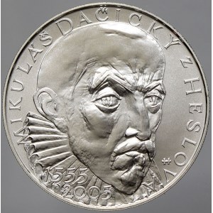 Česká republika 1993 - nyní, 200 Kč 2005 Dačický, plexi pouzdro, karta