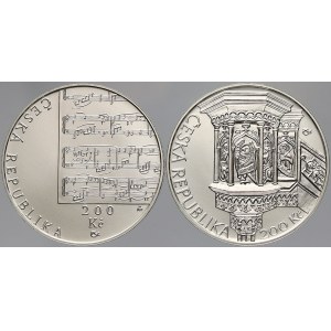 Česká republika 1993 - nyní, 200 Kč 2006 Rejsek, 2010 Mahler, vše plexi pouzdro, karta