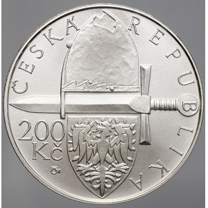 Česká republika 1993 - nyní, 200 Kč 2006 Přemyslovci, plexi pouzdro, karta