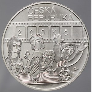 Česká republika 1993 - nyní, 200 Kč 2010 Zeman, plexi pouzdro, karta