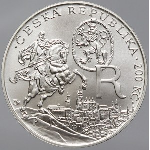 Česká republika 1993 - nyní, 200 Kč 2012 Rudolf II., plexi pouzdro, karta