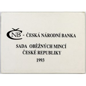 Sady mincí ČSSR - ČSFR - ČR, Sada oběhových mincí 1993 HM+RCM