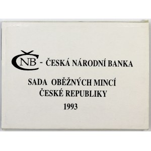 Sady mincí ČSSR - ČSFR - ČR, Sada oběhových mincí 1993 HM+RCM+BJ