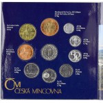 Sady mincí ČSSR - ČSFR - ČR, Sada oběhových mincí 1995 Bižuterie Jablonec