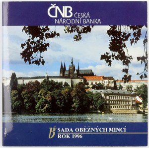 Sady mincí ČSSR - ČSFR - ČR, Sada oběhových mincí 1996 Bižuterie Jablonec