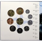 Sady mincí ČSSR - ČSFR - ČR, Sada oběhových mincí 2002 NATO