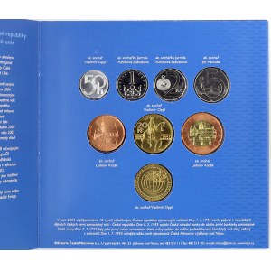 Sady mincí ČSSR - ČSFR - ČR, Sada oběhových mincí 2004 EU