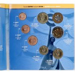 Sady mincí ČSSR - ČSFR - ČR, Sada oběhových mincí 2006 EURO