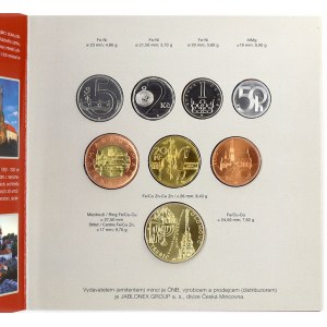 Sady mincí ČSSR - ČSFR - ČR, Sada oběhových mincí 2008 UNESCO
