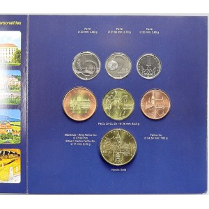 Sady mincí ČSSR - ČSFR - ČR, Sada oběhových mincí 2010 Zlínský kraj