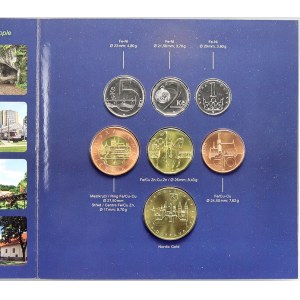 Sady mincí ČSSR - ČSFR - ČR, Sada oběhových mincí 2012 Moravskoslezský kraj