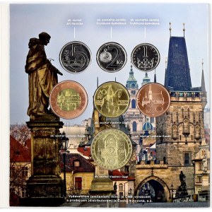 Sady mincí ČSSR - ČSFR - ČR, Sada oběhových mincí 2012 ČR