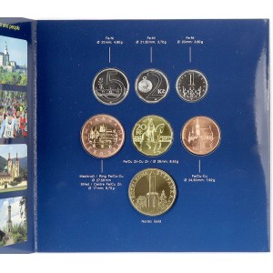 Sady mincí ČSSR - ČSFR - ČR, Sada oběhových mincí 2013 Liberecký kraj